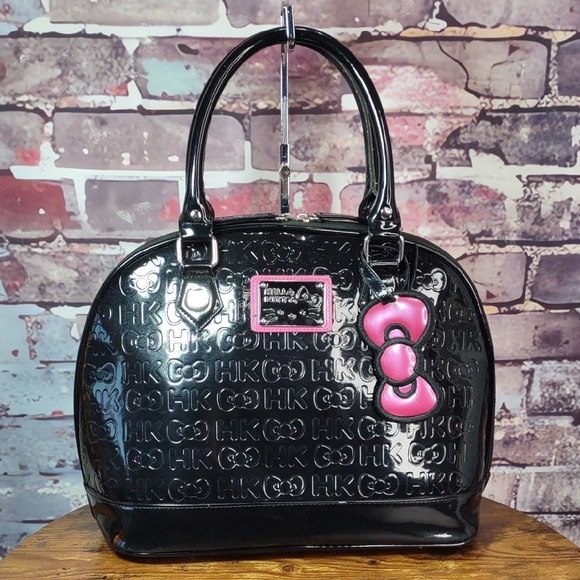 Loungefly x Sanrio Hello Kitty Handbags - Loungefly x Sanrio Hello Kitty Large Bowler Bag